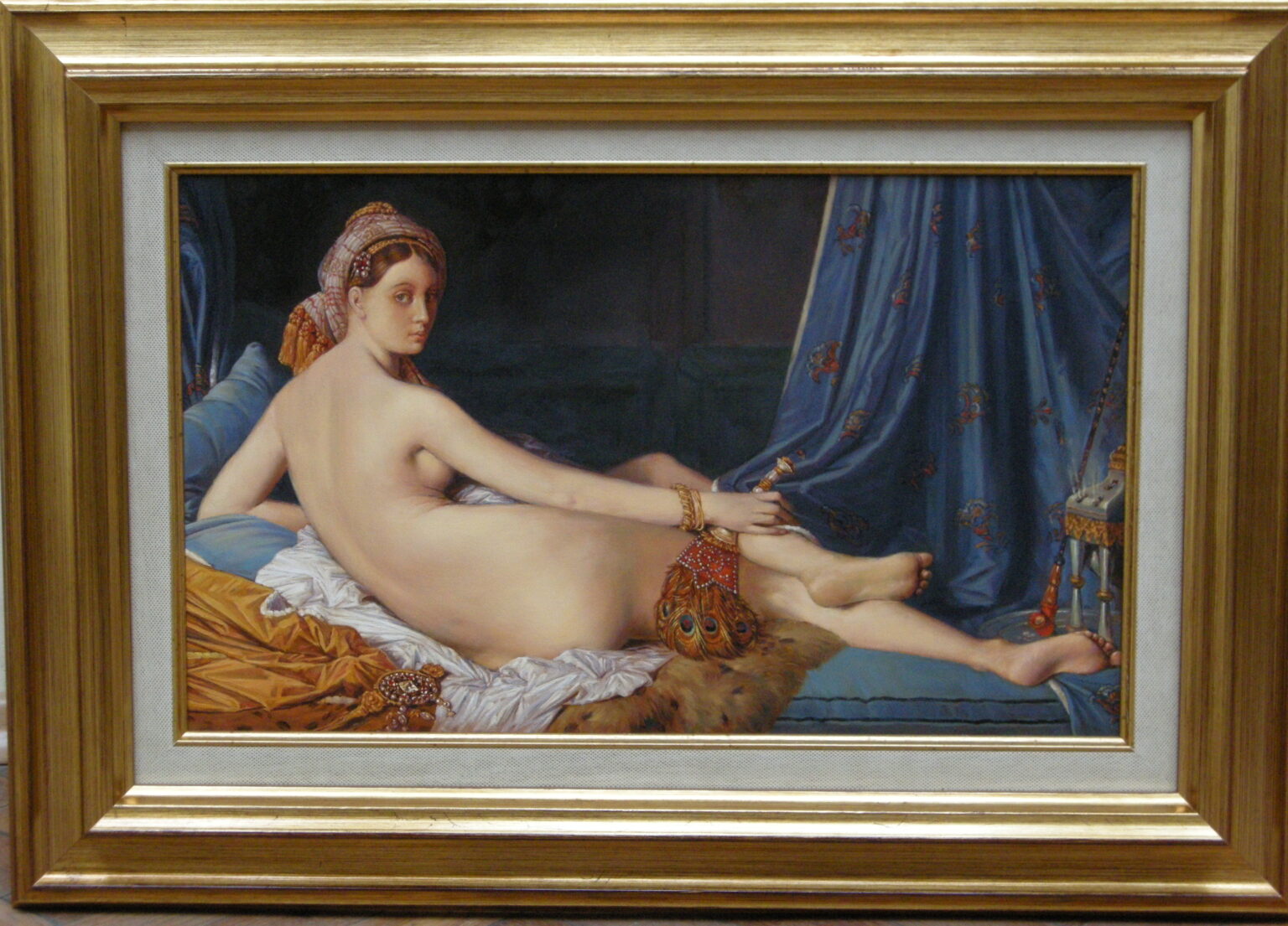 Jean-Auguste-Dominique Ingres "Wielka odaliska" Kopia wg Lech Wadlewski - Olej na płótnie