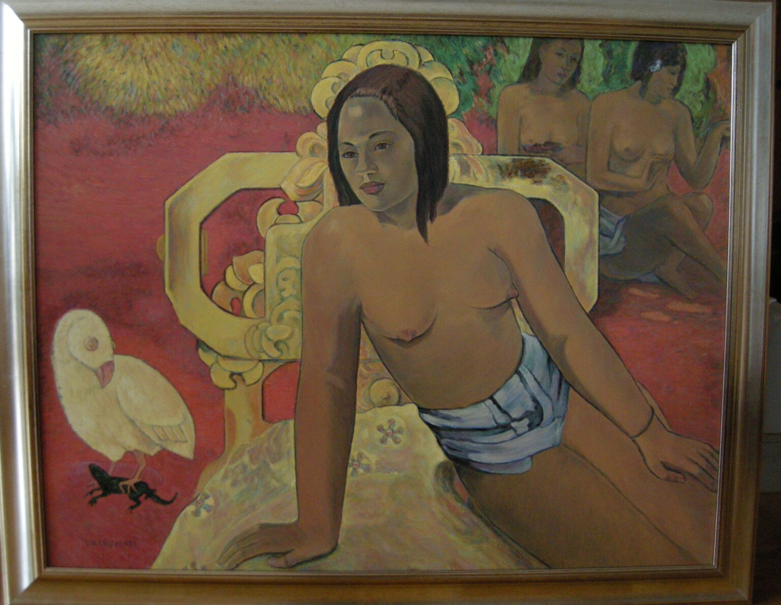 Paul Gauguin "Vairumati" Kopia wg Lech Wadlewski Olej na płótnie